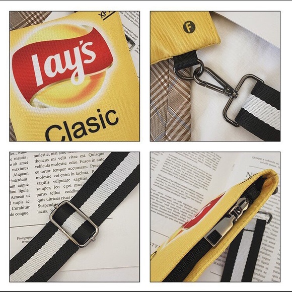 Green Potato Chip Crossbody Or Shoulder Purse UPDATED PICTURES - Picture 4 of 4